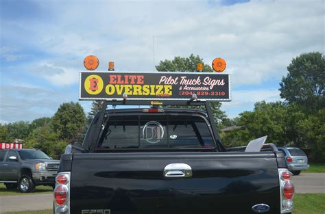 oversize signs mounting for trucks